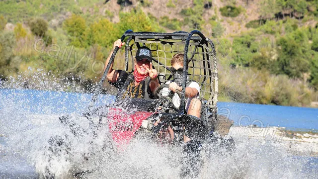 Rafting + Buggy Safari + Zipline + Canyoning  animation image 
