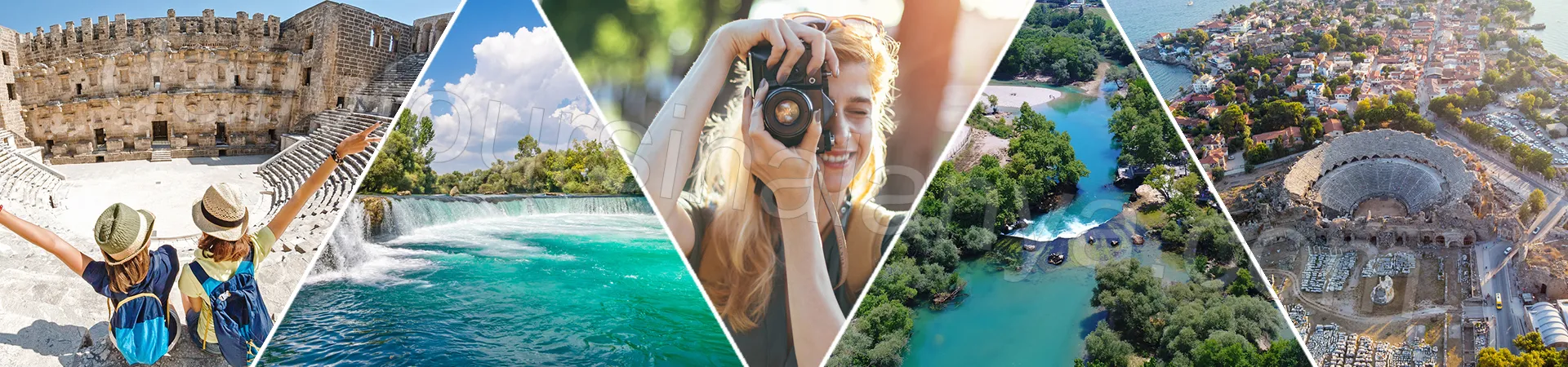 Manavgat Vattenfall Aspendos Side Utflykt