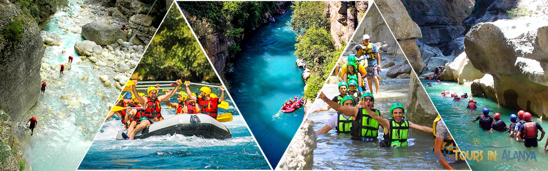 Alanya Kanyoning ile Rafting